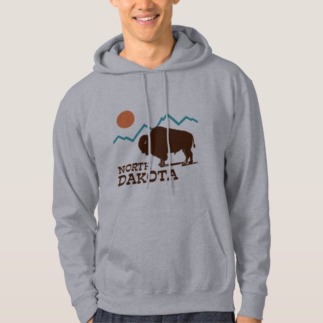 North Dakota Hoodie (Front)