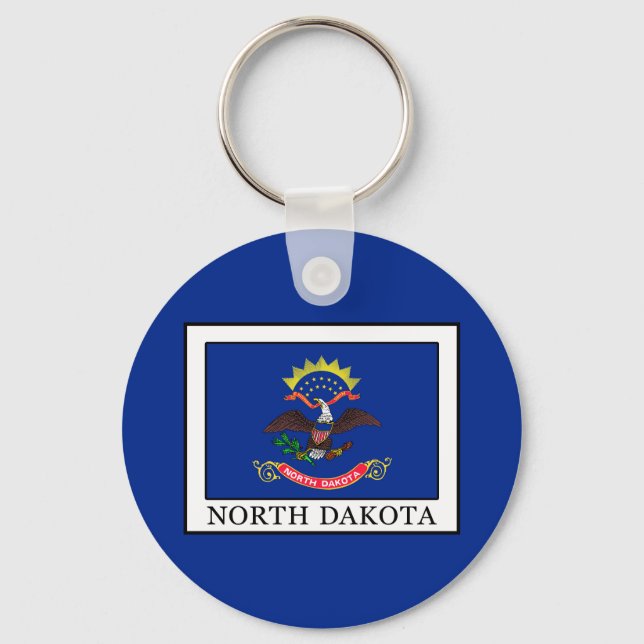 North Dakota Key Ring (Front)