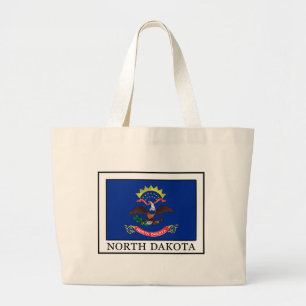 North Dakota Large Tote Bag