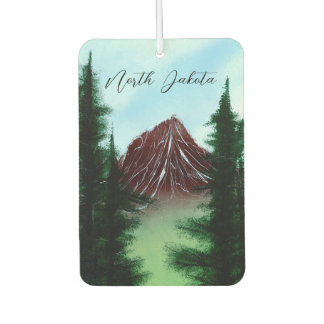 North Dakota Mountain Car Air Freshener