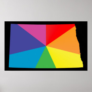 north dakota pride. poster