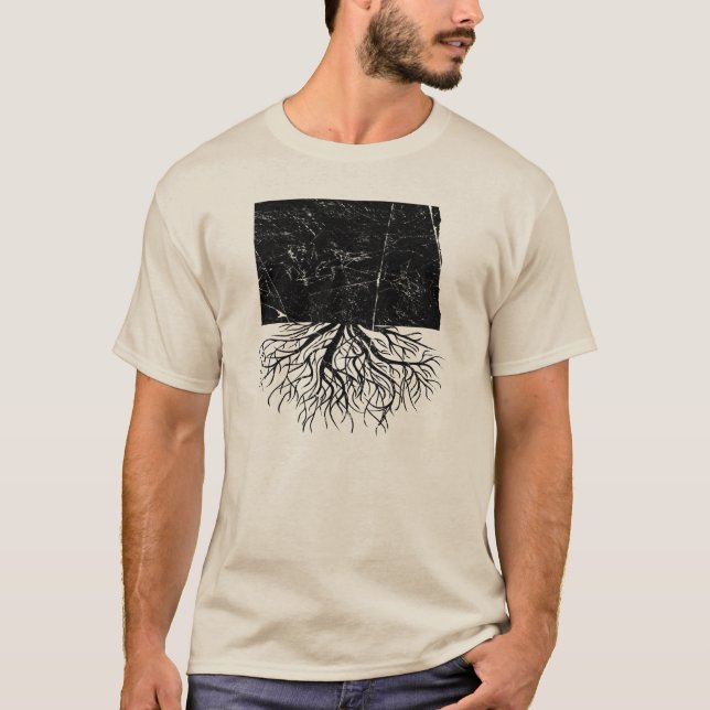 North Dakota Roots T-Shirt (Front)