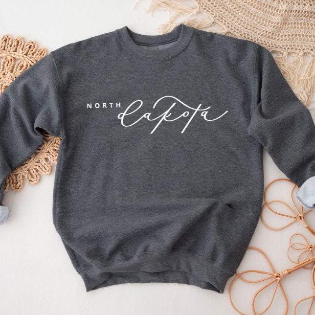 North Dakota Script State Women’s Sweatshirt (Creator Uploaded)