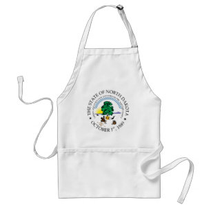 North Dakota sign Standard Apron