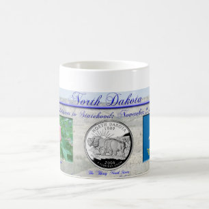North Dakota State Commemorative Coffee Mug
