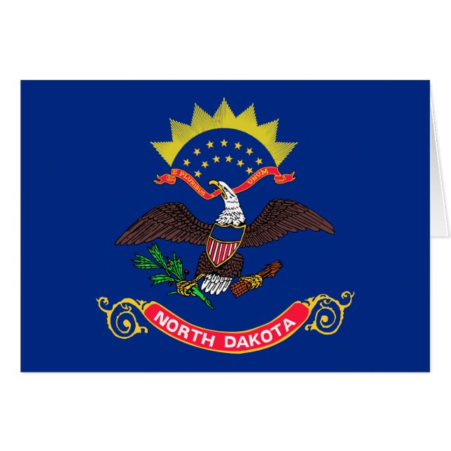 North Dakota State Flag (Front Horizontal)