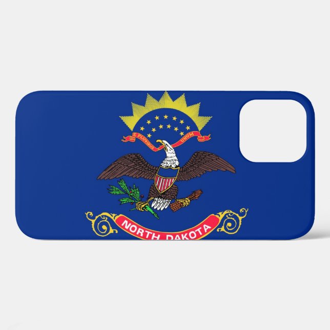 North Dakota state flag Case-Mate iPhone Case (Back (Horizontal))