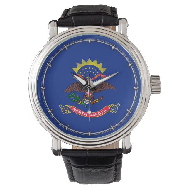North Dakota State Flag Design Watch (Front)