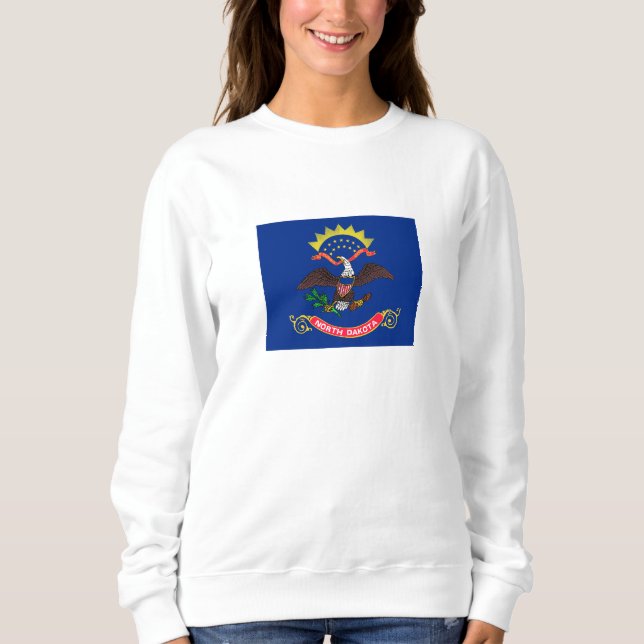 North Dakota State Flag Sweatshirt (Front)