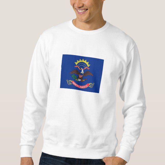 North Dakota State Flag Sweatshirt (Front)