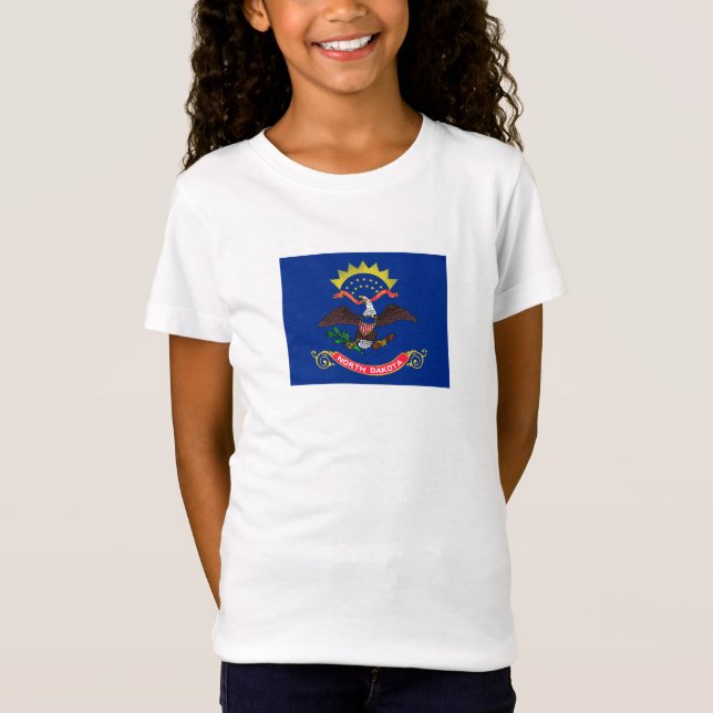North Dakota State Flag T-Shirt (Front)