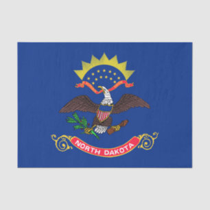 North Dakota State Flag Tissue Paper