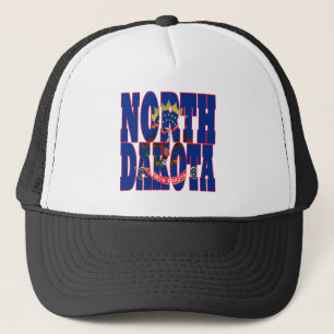 North Dakota state flag Trucker Hat