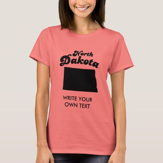 NORTH DAKOTA STATE MOTTO T-SHIRT (Front)