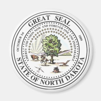 North Dakota State Seal Magnet