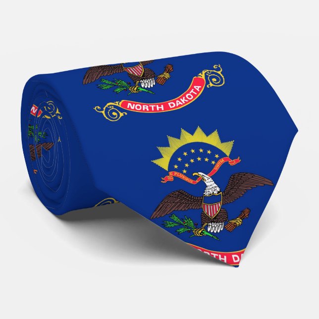 North Dakota Tie (Rolled)