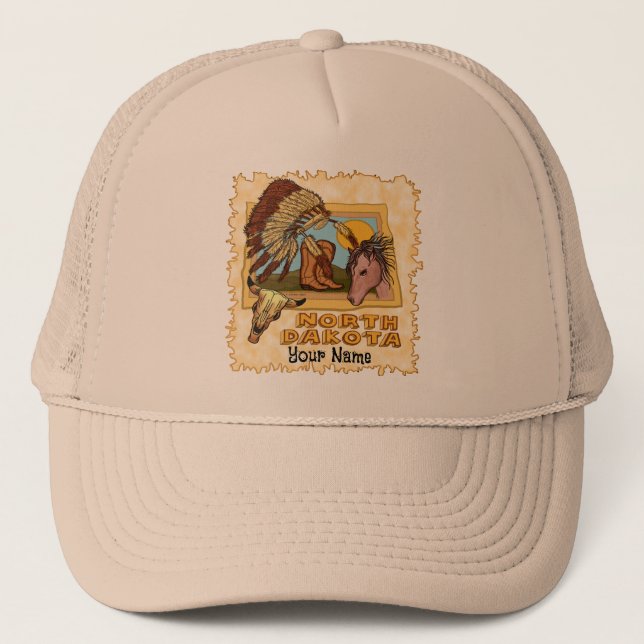 North Dakota Trucker Hat (Front)