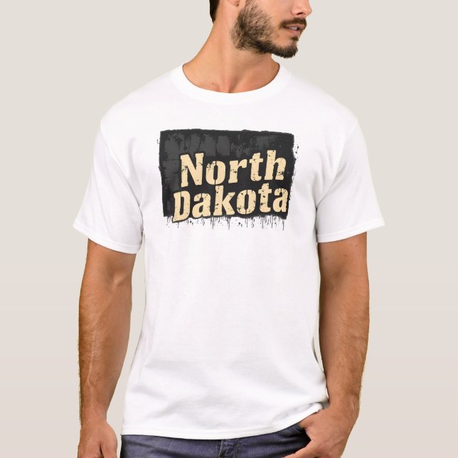 North Dakota Tshirt V01 (Front)