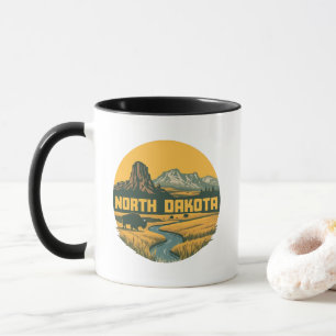 North Dakota United States of America Mug