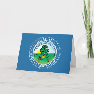 North Dakotan Seal, Seal of North Dakota Card
