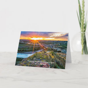 North Dakota's Theodore Roosevelt Park Card
