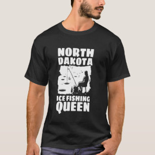 North Dekoat Ice Fishing Queen T-Shirt