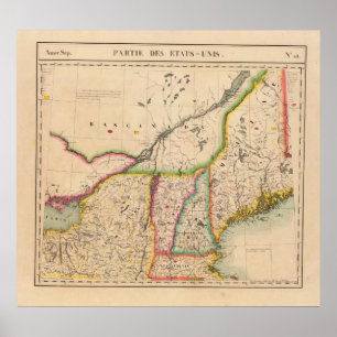 North east United States 43 Poster
