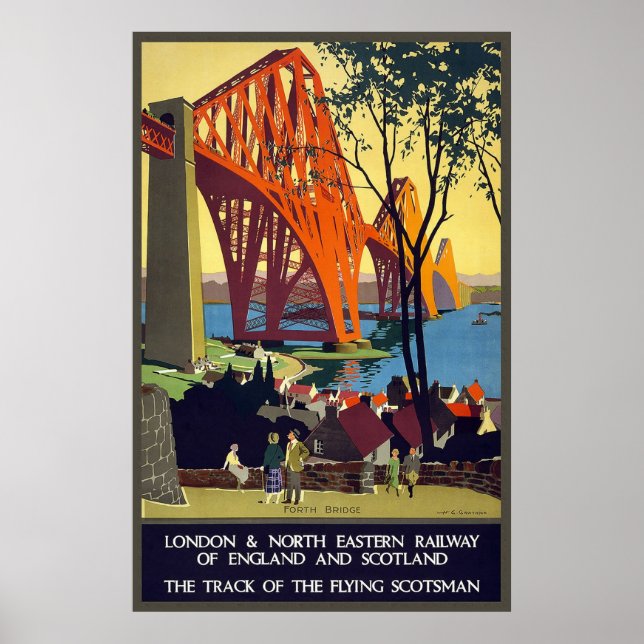 North Eastern Railway of England and Scotland Poster (Front)