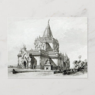 North Eastern view of Gaudapalen Temple at Pagan Postcard