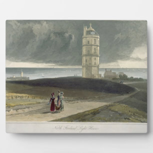 North Foreland Lighthouse, from 'A Voyage Around G Plaque