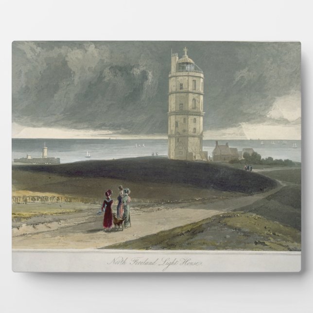 North Foreland Lighthouse, from 'A Voyage Around G Plaque (Front)