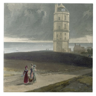 North Foreland Lighthouse, from 'A Voyage Around G Tile