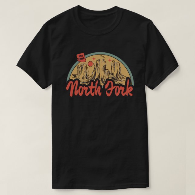 North Fork, Arizona T-Shirt (Design Front)