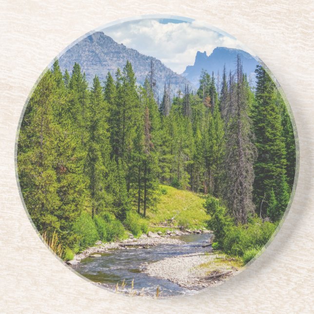 North Fork Shoshone River Coaster (Front)