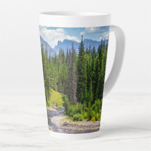 North Fork Shoshone River Latte Mug