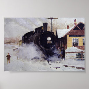 North Freedom Train Depot- poster