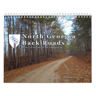 North Georgia Back Roads Calendar