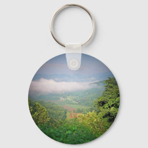 North Georgia Mountains, USA Key Ring