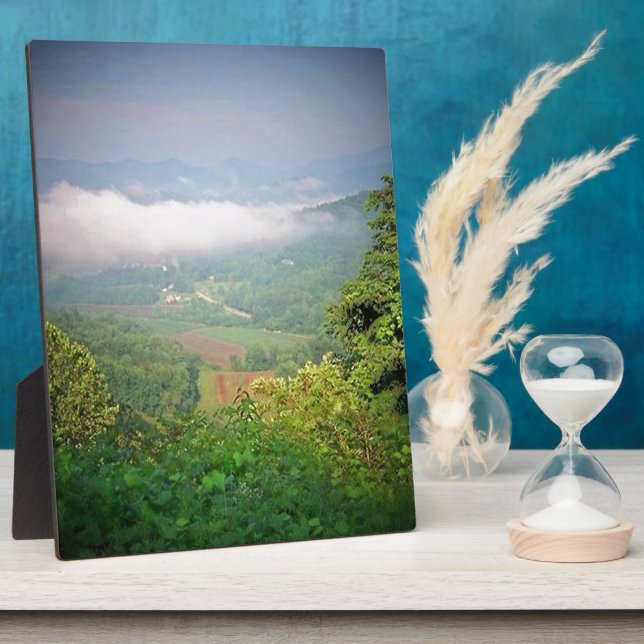 North Georgia Mountains, USA Plaque (Side)