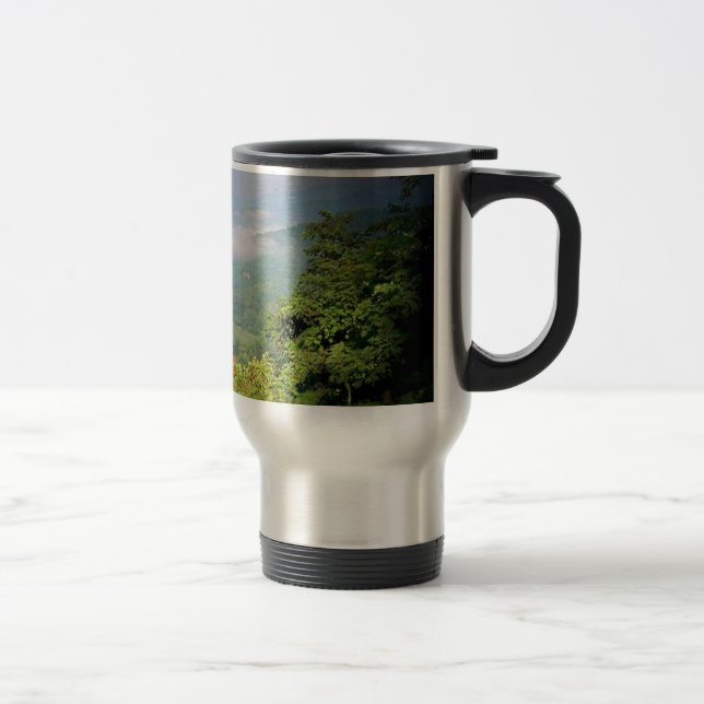 North Georgia Mountains, USA Travel Mug (Right)