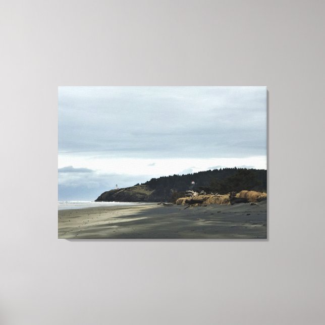 North Head Lighthouse, Cape Disappointment, WA Canvas Print (Front)