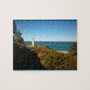 North Head Lighthouse, Cape Disappointment, WA Jigsaw Puzzle