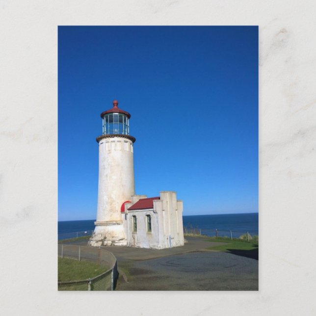 North Head Lighthouse, Cape Disappointment, WA Postcard (Front)