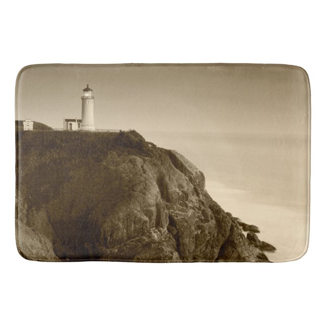 North Head Lighthouse | Fort Canby State Park, WA Bath Mat (Front)