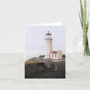 North Head Lighthouse Note Card - Blank