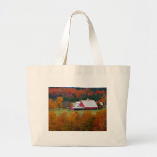 North Hollow Farm, Vermont Large Tote Bag