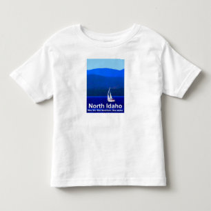North Idaho Blue Toddler T-Shirt