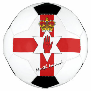 North Ireland Football & Irish Ulster Flag /Sports