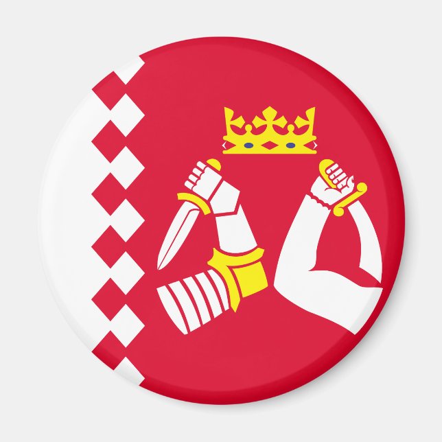North Karelia Flag Magnet (Front)