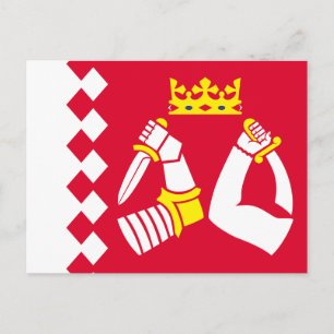 North Karelia Flag Postcard